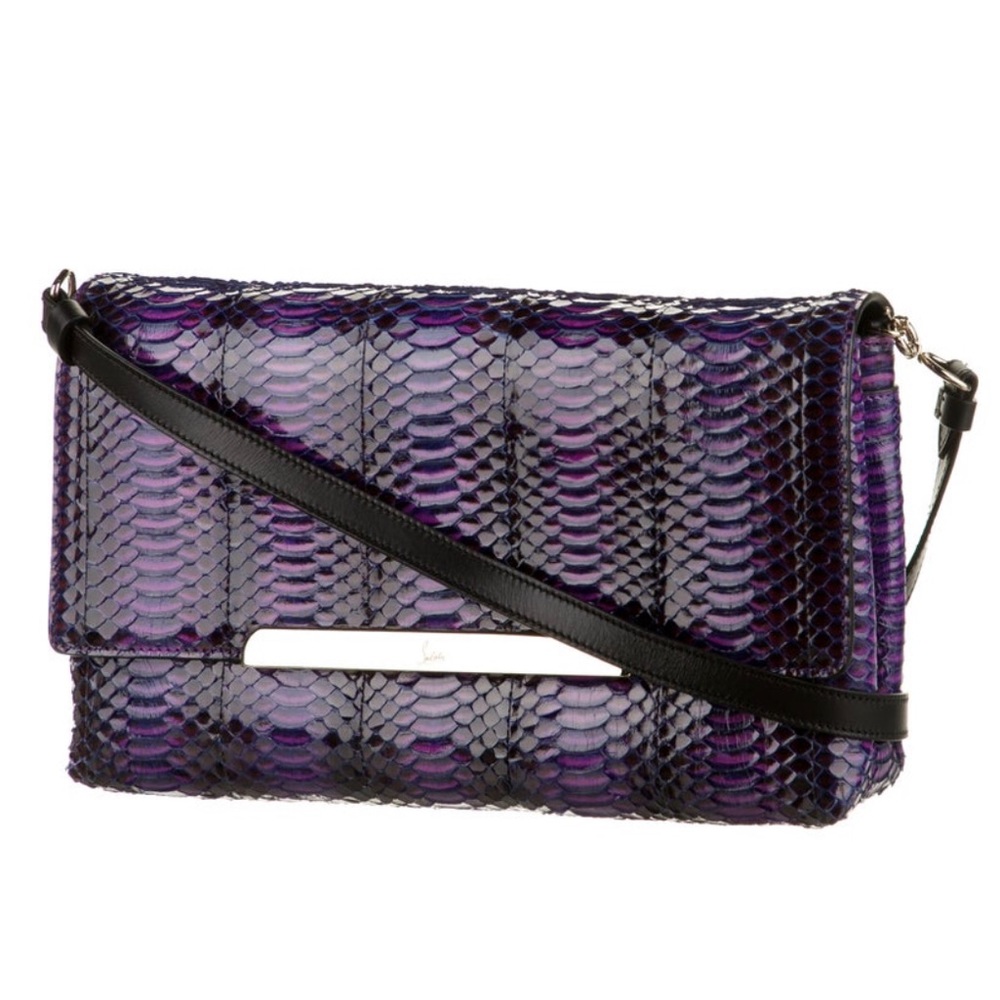 SOLD! Christian Louboutin Snakeskin Rougissime Bag